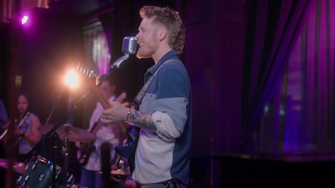 Sunburned Sharks performing Blue live